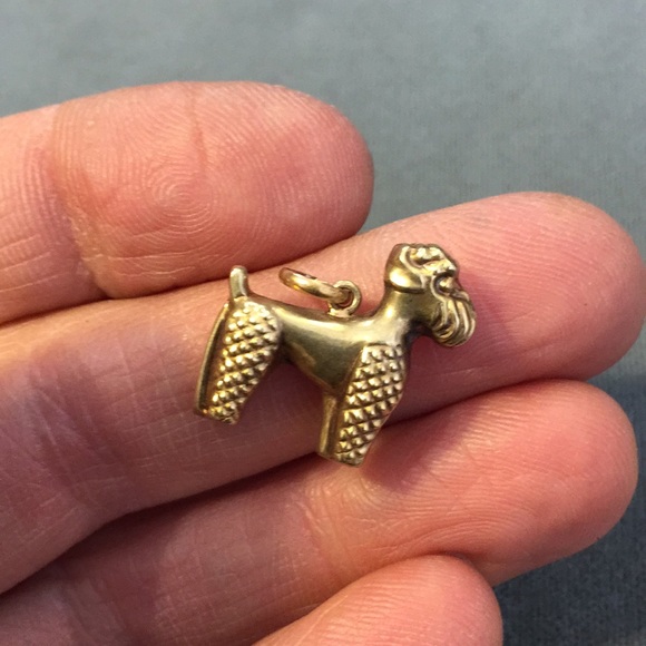 Vintage Jewelry - Vintage 14k poodle charm